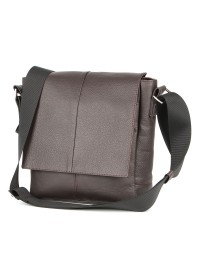 Мужская коричневая сумка на плечо SHVIGEL 00852