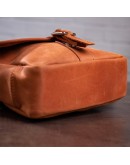 Фотография Кожаная светло-коричневая сумка на плечо SHVIGEL 00883