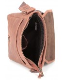 Фотография Кожаная светло-коричневая сумка на плечо SHVIGEL 00883
