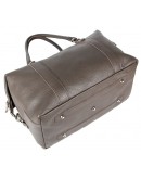 Фотография Серая кожаная мужская сумка для командировок SHVIGEL 00889
