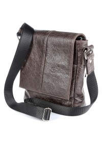 Маленькая коричневая сумка на плечо SHVIGEL 00979