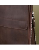 Фотография Винтажная мужская коричневая сумка на плечо SHVIGEL 00999