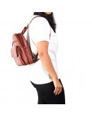 Фотография Коричневый женский рюкзак VISCONTI 01433 - GINA (BROWN)