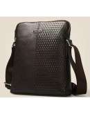 Фотография Стильная и модная мужская сумка Calvin Klein из кожи 7027k