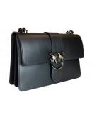 Фотография Кожаная женская сумочка черного цвета VIRGINIA CONTI 03131 BLACK