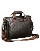 Фотография Добротный портфель стильного коричневого цвета 7043