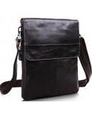 Фотография Стильная темно-коричневая сумка на плечо 7051