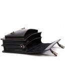 Фотография Кожаный портфель Manufatto гладкий, говяжья кожа 1-sps black
