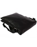 Фотография Вместительная и стильная черная сумка на плечо 7101