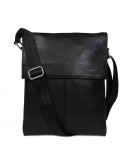 Фотография Вместительная и стильная черная сумка на плечо 7101