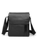 Фотография Модная мужская черная сумка на плечо 71032