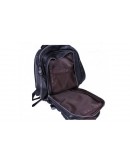 Фотография Большой кожаный черный мужской модный рюкзак 71034-1