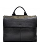 Фотография Мужской фирменный кожаный черный портфель BOND 1039-281