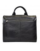 Фотография Мужской фирменный кожаный черный портфель BOND 1039-281