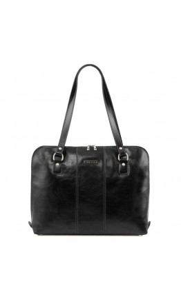 Женская кожаная черная сумка Tuscany Leather RAVENNA TL141795 black