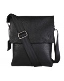 Фотография Практичная стильная повседневная сумка на плечо 7106 черная