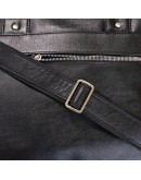 Фотография Черная кожаная мужская сумка для документов SHVIGEL 11036