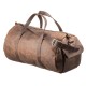 Дорожная коричневая винтажная сумка Grande Pelle 11045
