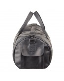 Фотография Черная мужкая дорожная сумка из винтажной кожи Grande Pelle 11046