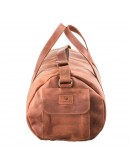 Фотография Дорожная коричневая винтажная сумка Grande Pelle 11047