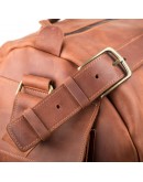 Фотография Дорожная коричневая винтажная сумка Grande Pelle 11047