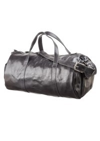 Кожаная мужская дорожная сумка из гладкой кожи Grande Pelle 11048