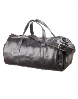 Кожаная мужская дорожная сумка из гладкой кожи Grande Pelle 11048