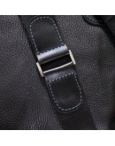 Фотография Мужская сумка кожная на плечо черная SHVIGEL 11090