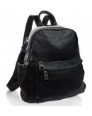 Фотография Кожаный черный женский рюкзак Olivia Leather NWBP27-009A