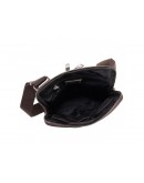 Фотография Мужская кожаная коричневая сумка на плечо Blamont P7912031C
