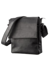 Мужская сумка через плечо черная SHVIGEL 11171