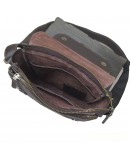 Фотография Кожаная мужская сумка на плечо коричневая 1121219-SGE
