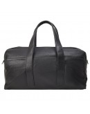 Фотография Черная кожаная мужская дорожная сумка BOND 1137-101