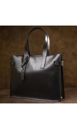 Кожаная женская сумка - шоппер GRANDE PELLE 11436