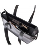 Фотография Кожаная женская сумка - шоппер GRANDE PELLE 11436