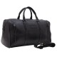 Кожаная дорожная мужская черная фирменная сумка TONY BELLUCCI - 1145-101