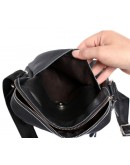 Фотография Вместительная и прочная черная сумка на плечо 7121