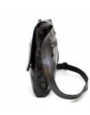 Фотография Мужская кожаная сумка на плечо черная Tarwa GA-1301-3md