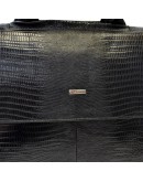 Фотография Мужской кожаный черный портфель Desisan 1312-143