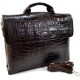 Мужской кожаный коричневый портфель Desisan 1312-19