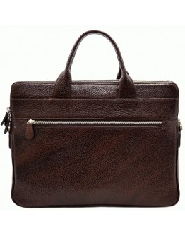 Кожаная мужская деловая сумка портфель DESISAN 1348-019