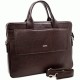 Кожаная мужская деловая сумка портфель DESISAN 1348-019