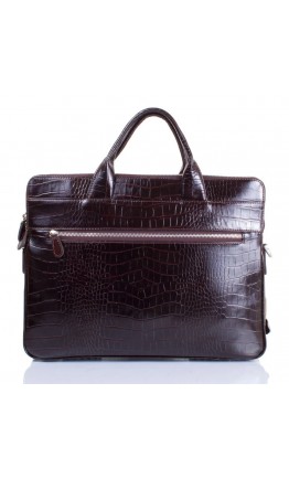 Кожаная мужская деловая сумка портфель DESISAN 1348-19