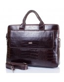 Фотография Кожаная мужская деловая сумка портфель DESISAN 1348-19
