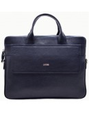 Фотография Кожаная мужская деловая сумка портфель DESISAN 1348-315