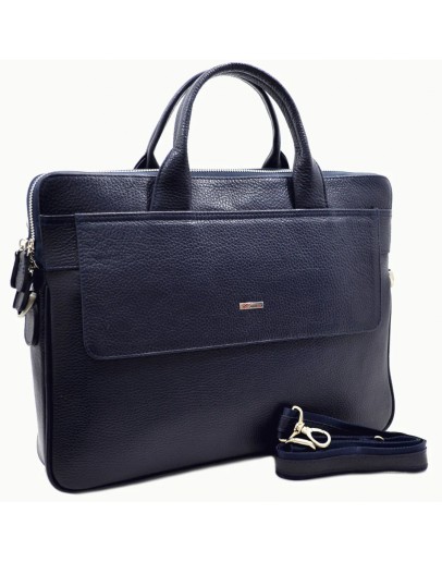 Фотография Кожаная мужская деловая сумка портфель DESISAN 1348-315