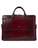 Фотография Кожаная деловая сумка портфель унисекс DESISAN 1348-626