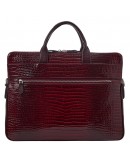 Фотография Кожаная деловая сумка портфель унисекс DESISAN 1348-626