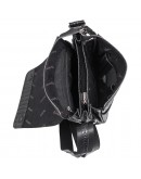 Фотография Мужская оригинальная черная кожаная сумка на плечо DESISAN 1359-113