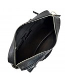 Фотография Мужской кожаный черный портфель BOND 1364-281